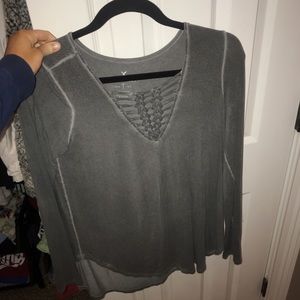 American eagle flowy top